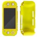 Набор аксессуаров для Nintendo Switch Lite 12 в 1 (Желтый силиконовый чехол)