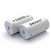 Аккумулятор Soshine Ni-MH D/R20 11000 mAh 1.2 V