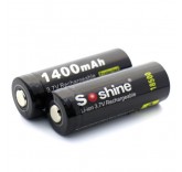 Аккумулятор Soshine Li-ion 18500 1400 mAh 3.7 V