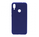 Силиконовый чехол бампер для Xiaomi Redmi Note 7 (Blue)