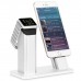 Подставка - док станция для Apple iPhone, Apple Watch из алюминия BlackMix DS-2