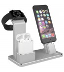 Подставка - зарядная станция для iPhone, AirPods, Apple Watch BlackMix DS-3