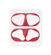 Стикер для Apple Airpods (красный)