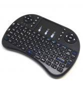 Беспроводная мини клавиатура+мышь+пульт Mini Keyboard (Black)