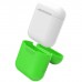 Силиконовый чехол для наушников Apple AirPods (Зеленый)