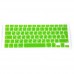 Силиконовая накладка на клавиатуру салатовая для MacBook 12"/13"/15"/17"