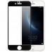 Закаленное стекло для iPhone 6 на всю поверхность черное