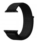 Нейлоновый ремешок Sport Loop Dark Black для часов Apple Watch 42mm