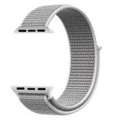 Нейлоновый ремешок Sport Loop Seashell для часов Apple Watch 42mm