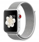 Нейлоновый ремешок Sport Loop Seashell для часов Apple Watch 38mm