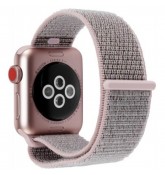 Нейлоновый ремешок Sport Loop Pink для часов Apple Watch 42mm