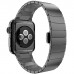 Блочный браслет Link Bracelet Black скрытая застежка для часов Apple Watch 42mm
