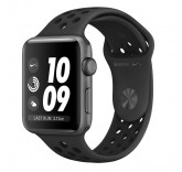 Часы Apple Watch Series 3 38mm Aluminum Case with Nike Sport Band (Black) MQKY2
