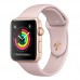 Часы Apple Watch Series 3 38mm Aluminum Case with Sport Band (Rose Gold) MQKW2