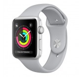 Часы Apple Watch Series 3 38mm Aluminum Case with Sport Band (Silver) MQKU2