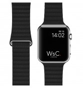 Кожаный ремешок Leather Loop Charcoal Gray для часов Apple Watch 42mm