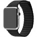 Кожаный ремешок Leather Loop Charcoal Gray для часов Apple Watch 38mm