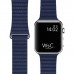 Кожаный ремешок Leather Loop Midnight Blue для часов Apple Watch 38mm