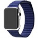 Кожаный ремешок Leather Loop Midnight Blue для часов Apple Watch 38mm