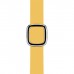 Кожаный ремешок Leather Modern Buckle Yellow для часов Apple Watch 38mm