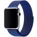 Ремешок Миланский сетчатый браслет Milanese Loop Blue для часов Apple Watch 42mm