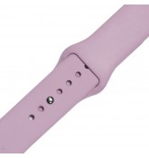 Силиконовый ремешок для часов Apple Watch 38mm (Lavender)