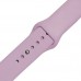 Силиконовый ремешок для часов Apple Watch 42mm (Lavender)