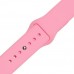 Силиконовый ремешок для часов Apple Watch 38mm (Pink)
