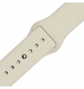 Силиконовый ремешок для часов Apple Watch 38mm (Retro white)