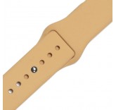 Силиконовый ремешок для часов Apple Watch 42mm (Sand)