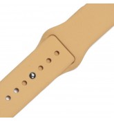 Силиконовый ремешок для часов Apple Watch 38mm (Sand)