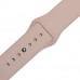 Силиконовый ремешок для часов Apple Watch 38mm (Pink sand)