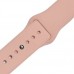 Силиконовый ремешок для часов Apple Watch 42mm (Pink sand)