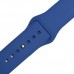 Силиконовый ремешок для часов Apple Watch 38mm (Sea Blue)