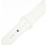 Силиконовый ремешок для часов Apple Watch 38mm (White)
