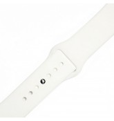 Силиконовый ремешок для часов Apple Watch 42mm (White)