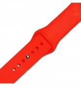 Силиконовый ремешок для часов Apple Watch 38mm (Red)