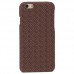 Чехол бампер для iPhone 6 Plus замшевый (коричневый)