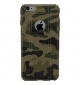 Резиновый чехол бампер для iPhone 6 Plus Хаки (тип 2)
