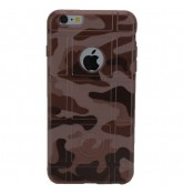 Резиновый чехол бампер для iPhone 6 Plus Хаки (тип 3)