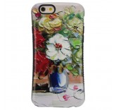 Чехол бампер для iPhone 6 Живопись (Букет полевых цветов)