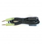 Кабель аудио Jack 3.5 (m) - Jack 3.5 (m) , 180 cм, черный