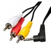 Кабель 3,5 jack на RCA  для Sony, Canon