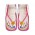 Носки Beauty Home "3D принт розовых сланцев ", размер 30