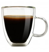 Чашка с двойным стеклом Comfortable 475 ml для капучино и кофе Чашка с двойным стеклом Comfortable 475 ml для капучино и кофе