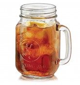Кружка банка для лимонада и смузи County Fair Drinking Jars 500 ml