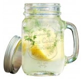 Кружка банка для лимонада и смузи Ice Cold Drink Glassware 500 ml