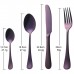 Набор столовых приборов Dinnerware Stainless Steel Modern Set Purple