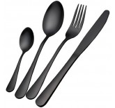 Набор столовых приборов Dinnerware Stainless Steel Modern Set Black