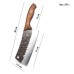 Китайский поварской нож топорик MaxxMalus "Йо чьен"